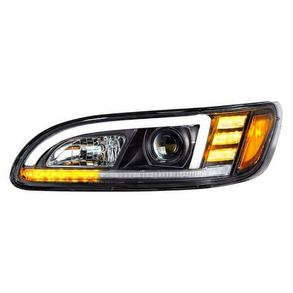 United Pacific 35767 Projection Headlight Assembly Lh, Black Housing,