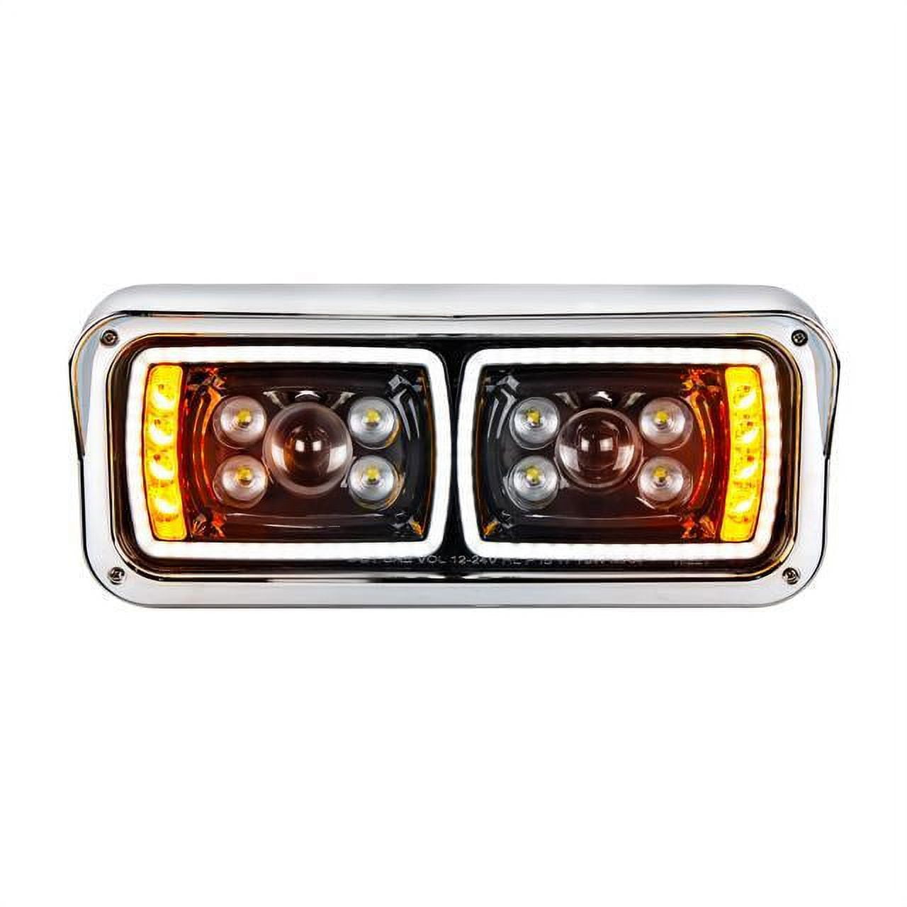 United Pacific 35825 Projection Headlight Assembly Lh, Led, 4 X 6 ...