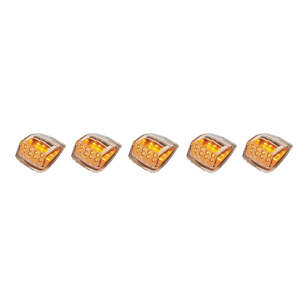 United Pacific 36402 Truck Cab Light 5 Pack, 17 Led, Reflector Square ...