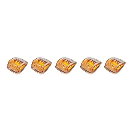 United Pacific 36402 Truck Cab Light 5 Pack, 17 Led, Reflector Square,