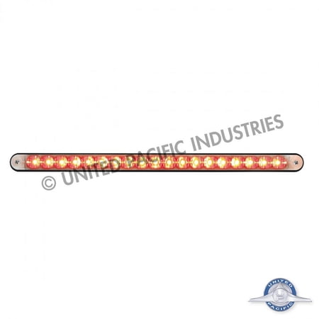 United Pacific 36491 Light Bar Led, Reflector/Stop/Turn/Tail Light, Red
