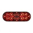 thumbnail image 1 of United Pacific 36609 6" Oval Combo Light With 14 LED Stop, Turn & Tail & 16 LED Back-Up -Red LED/Red Lens, 1 of 7