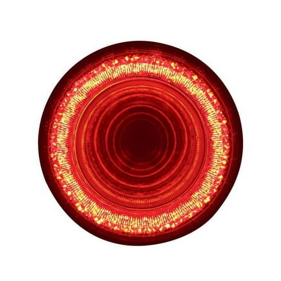 United Pacific 36654B Brake/Tail/Turn Signal Light 24 Led 4" Mirage, Red