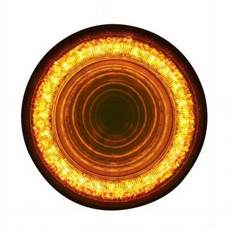 United Pacific 36655 Turn Signal Light 24 Led 4" Mirage, Amber Led/Clear