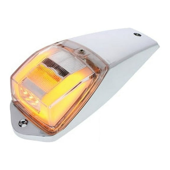 United Pacific 36678 Truck Cab Light 24 Led "Glo" Square, Amber Led/Clear
