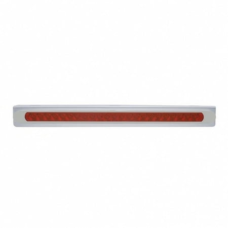 United Pacific 37315 Light Bar Stainless, With Bracket,