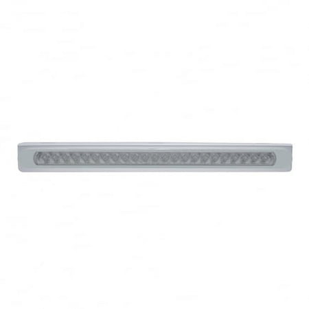 United Pacific 37317 Light Bar Stainless, With Bracket,