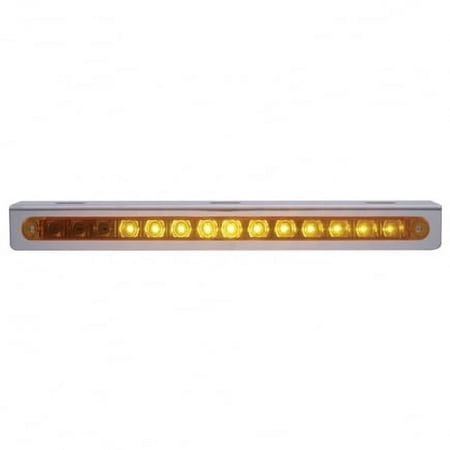 United Pacific 37518 Light Bar Stainless Steel, Sequential, Auxiliary