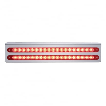 United Pacific 37929 Light Bar Stainless, With Bracket,