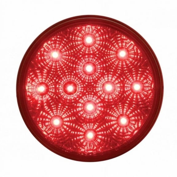 United Pacific 38116 Brake/Tail/Turn Signal Light   12 Led 4" Reflector,