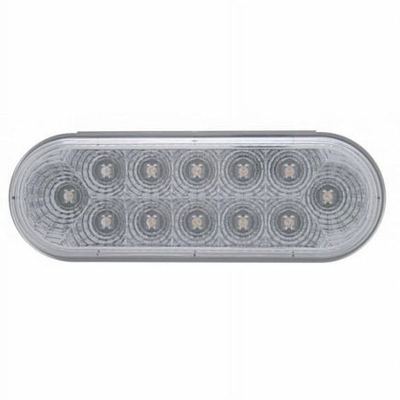 United Pacific 38122 Brake/Tail/Turn Signal Light 12 Led 6" Oval