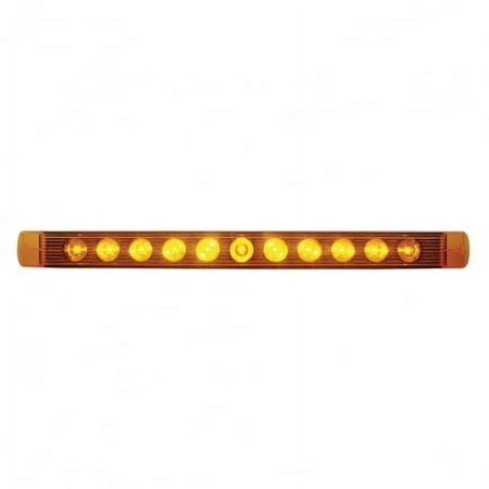 United Pacific 38463 Turn Signal Light, 11 LED, 17" Bar, Amber LED/Lens