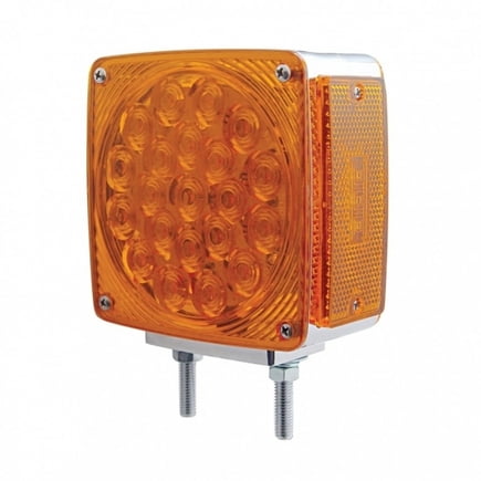 United Pacific 38710 Double Face Turn Signal Light 45 Led Double Stud,