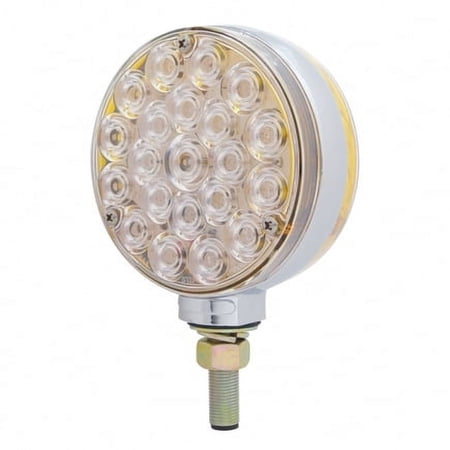 United Pacific 38714 Double Face Turn Signal Light 42 Led, Amber