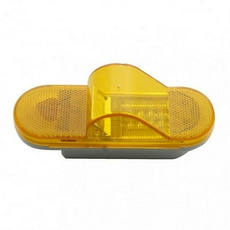 United Pacific 38857B Turn Signal Light 28 Led Mid Trailer, Amber Led/Amber