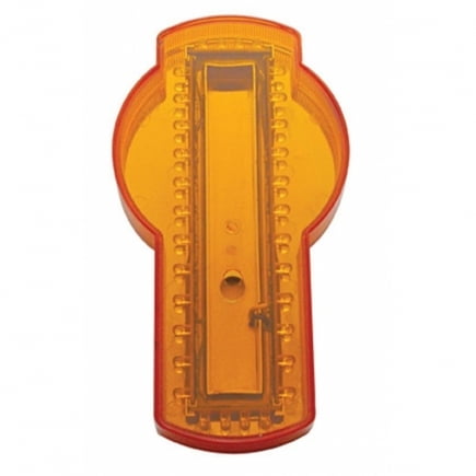United Pacific 38885 Emblem Light, 32 LED Light, Amber LED/Amber Lens, for