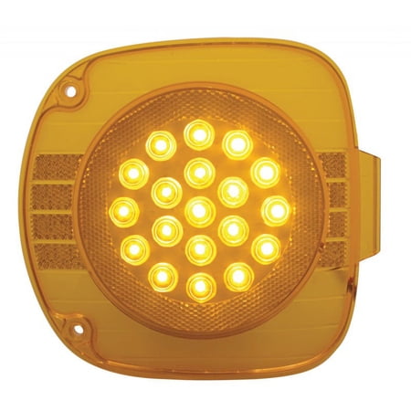 United Pacific 38928 Turn Signal Light 22 Led, Amber Led/Amber Lens, For