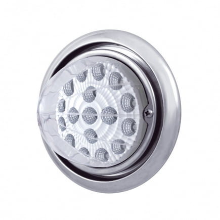 United Pacific 39147 Bumper Guide Light Front, With 17 Amber Led Reflector
