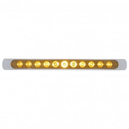 United Pacific 39250 Light Bar Stainless, With Bracket,