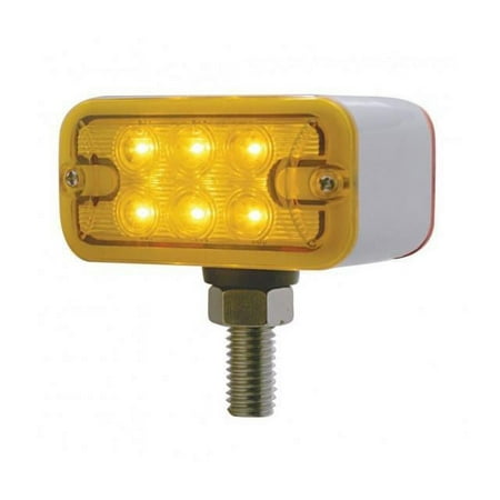 United Pacific 39408 Auxiliary Light 6 Led Dual Function T Mount Double