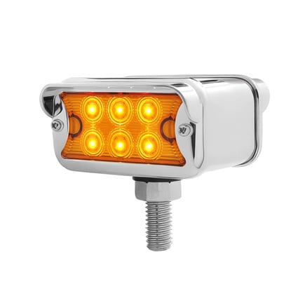 United Pacific 39412 Auxiliary Light 6 Led Dual Function T Mount Double