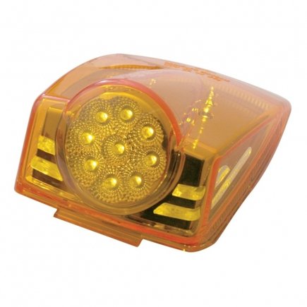 United Pacific 39602 Truck Cab Light 19 Led Reflector Square, Amber