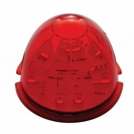 United Pacific 39732B Truck Cab Light 17 Led Dual Function Watermelon, Red