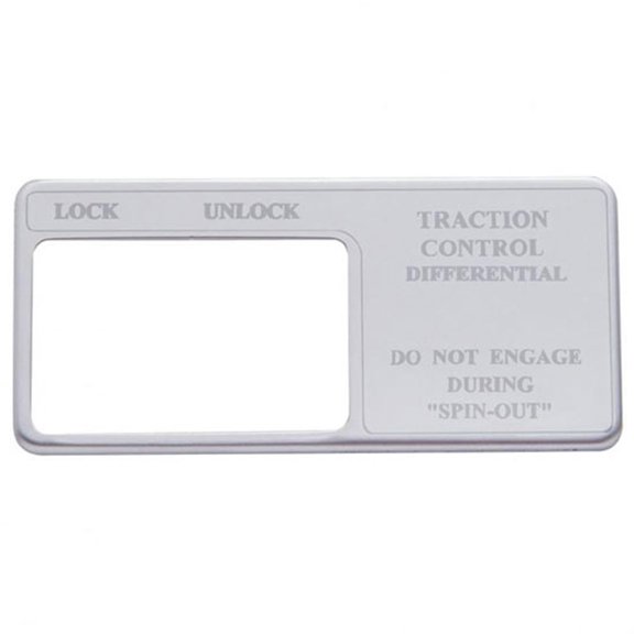 United Pacific 48504  -  Stainless Steel Traction Control Differential Switch Guard For Freightliner