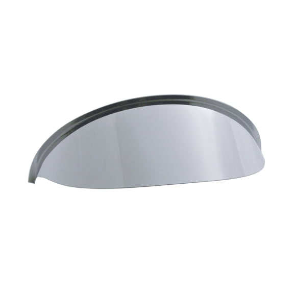 United Pacific 5-3/4 inch Round Stainless Steel Headlight Visor, Model 10533