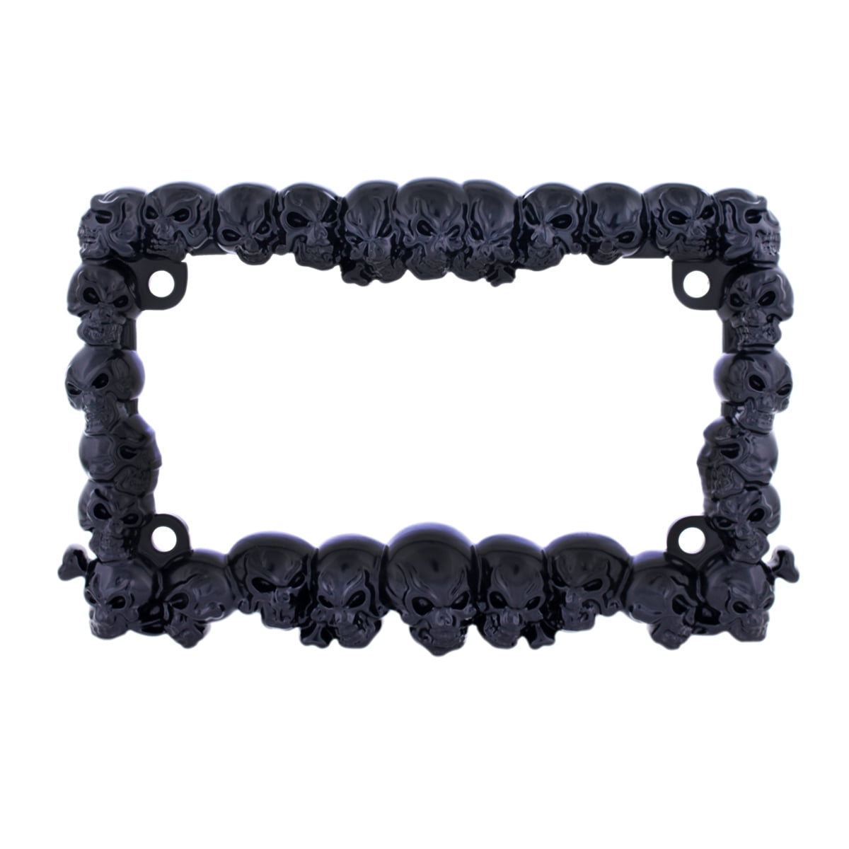 United Pacific 50113 Zinc Diecast Satin Black 3-D Skull United Pacific 50113 Zinc Diecast Satin Black 3-D Skull