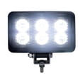 thumbnail image 1 of United Pacific 6 High Power 1 Watt LED Rectangular Working Light Work Lamp Off Road Lamp 39901, 1 of 3