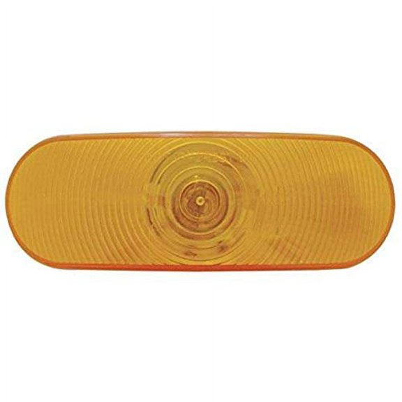 United Pacific 6" Oval Turn Signal Light - Amber Lens