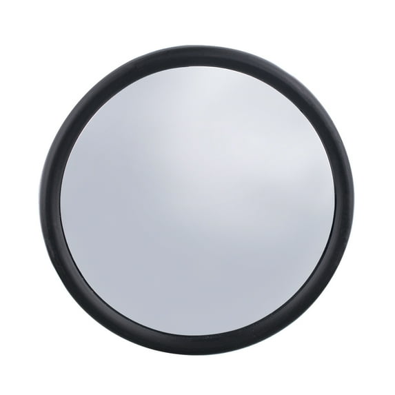 United Pacific 60030 Polished Stainless Steel Convex Mirror w/Center Mounting Stud, Universal Fitment, L/H or R/H, Wide Field of View - 5in - ONE Unit