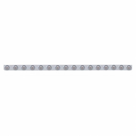United Pacific 62751 Bumper Light Bar Stainless, Beehive, With Bracket,