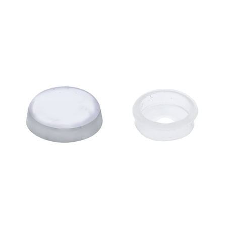 United Pacific 70251-1 Chrome Snap-On Screw Cover for #14 Screw