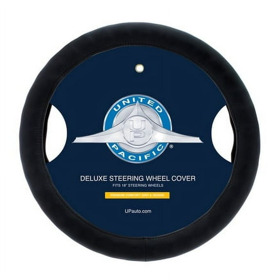 United Pacific 70403 Accessory Steering Wheel Cover 18", Premium "Comfort