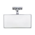 thumbnail image 1 of United Pacific 70803 Chrome Plated Rectangular Aluminum Interior Rear View Mirror w/Screw-On Mount, Easy Installation, Adjustable Mirror Base – ONE Mirror, 1 of 3