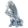 thumbnail image 1 of United Pacific 72003 Hood Ornament   Chrome, Bassett Hound, 1 of 4