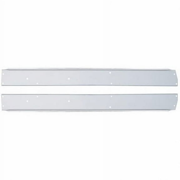 United Pacific 88007 Body B Pillar Window Sill Cover, Stainless, For