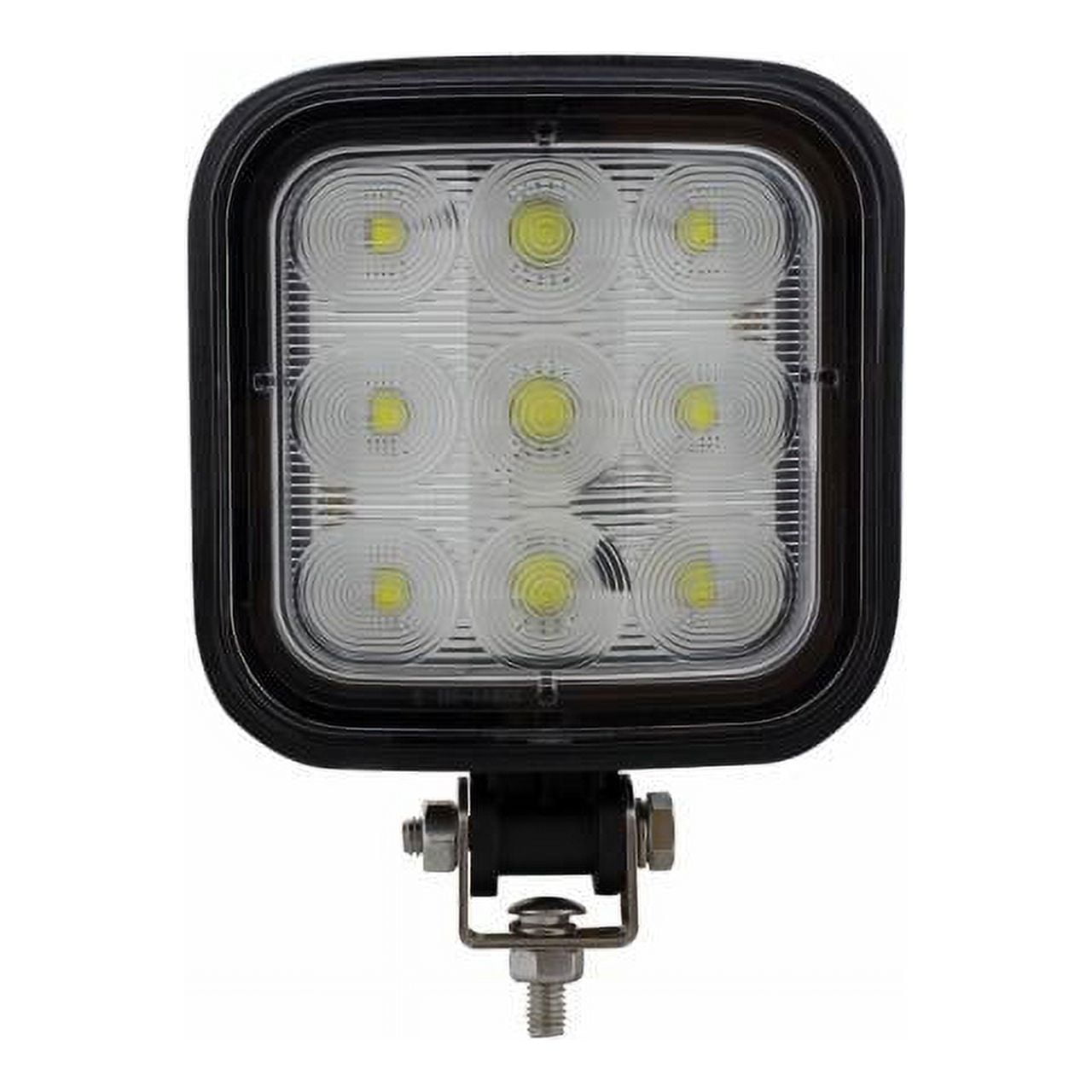 United Pacific 9 LED Square Wide Angle Driving/Work Flood Light Work Light 36514B