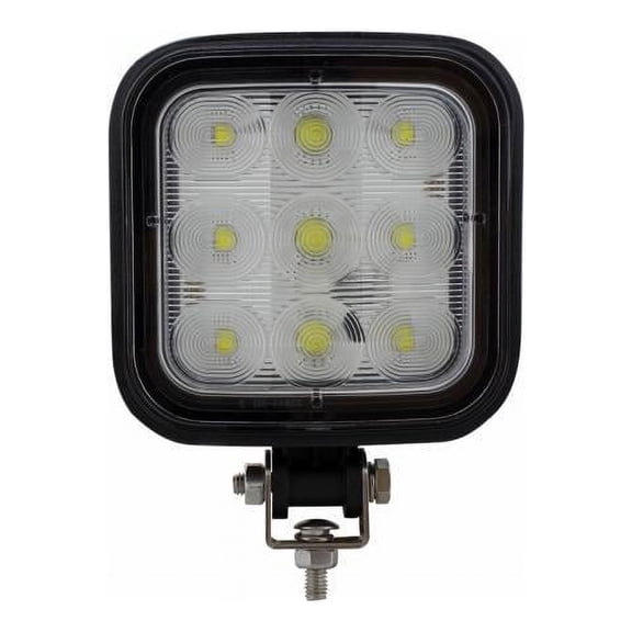 United Pacific 9 LED Square Wide Angle Driving/Work Flood Light Work Light 36514B