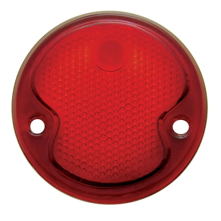 United Pacific A1023 Tail Light Glass Lens, Red For 1932 Ford Car & Truck