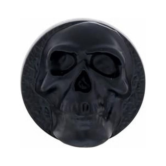 United Pacific Black Skull Dash Knob