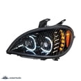 thumbnail image 1 of United Pacific Blackout High Power LED Projection Headlight For 1996-2018 Freightliner Columbia - Driver 31092, 1 of 5