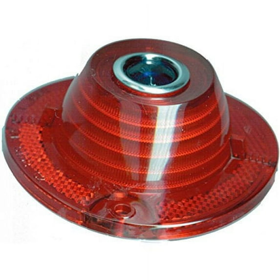 United Pacific C6201-1 Incandescent Tail Light Lens with Blue Dot