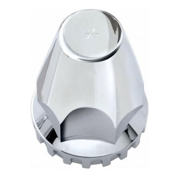 33mm x 2 3/4" Chrome Plastic Original Nut Cover - Thread-On