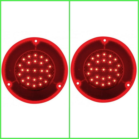 United Pacific CTL6772LED-2 1967-1972 Chevy Truck LED Tail Light Stepside Pair
