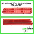 thumbnail image 1 of United Pacific CTL6901LED-LR1969 Chevy Camaro RS LED Tail Light Lens Set, 1 of 1