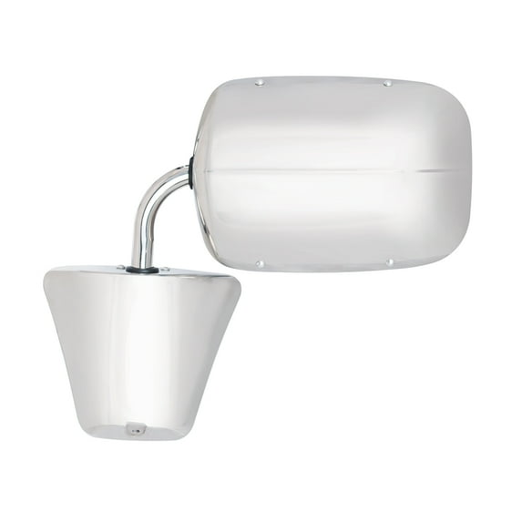 United Pacific Chevy/GMC Full Size Truck and Van Chrome Mirror, Includes Mounting Pad and Hardware, L/H = R/H 60050