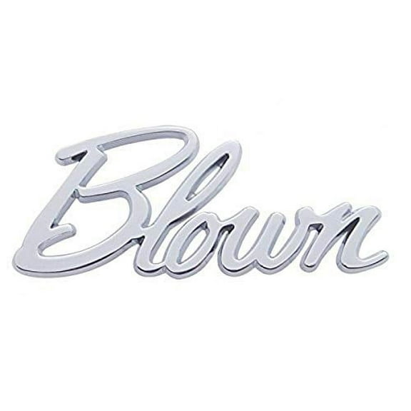 United Pacific Chrome Die-Cast"Blown" Emblem